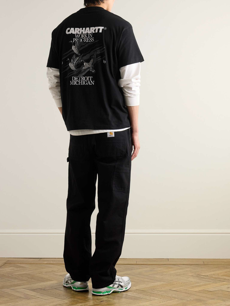 Carhartt Ducks Logo-Print Organic Cotton-Jersey T-Shirt outlook