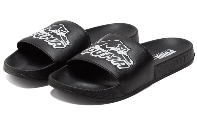 PUMA Leadcat Ftr BB Cat Slipper Black/White 382501-02 - 3