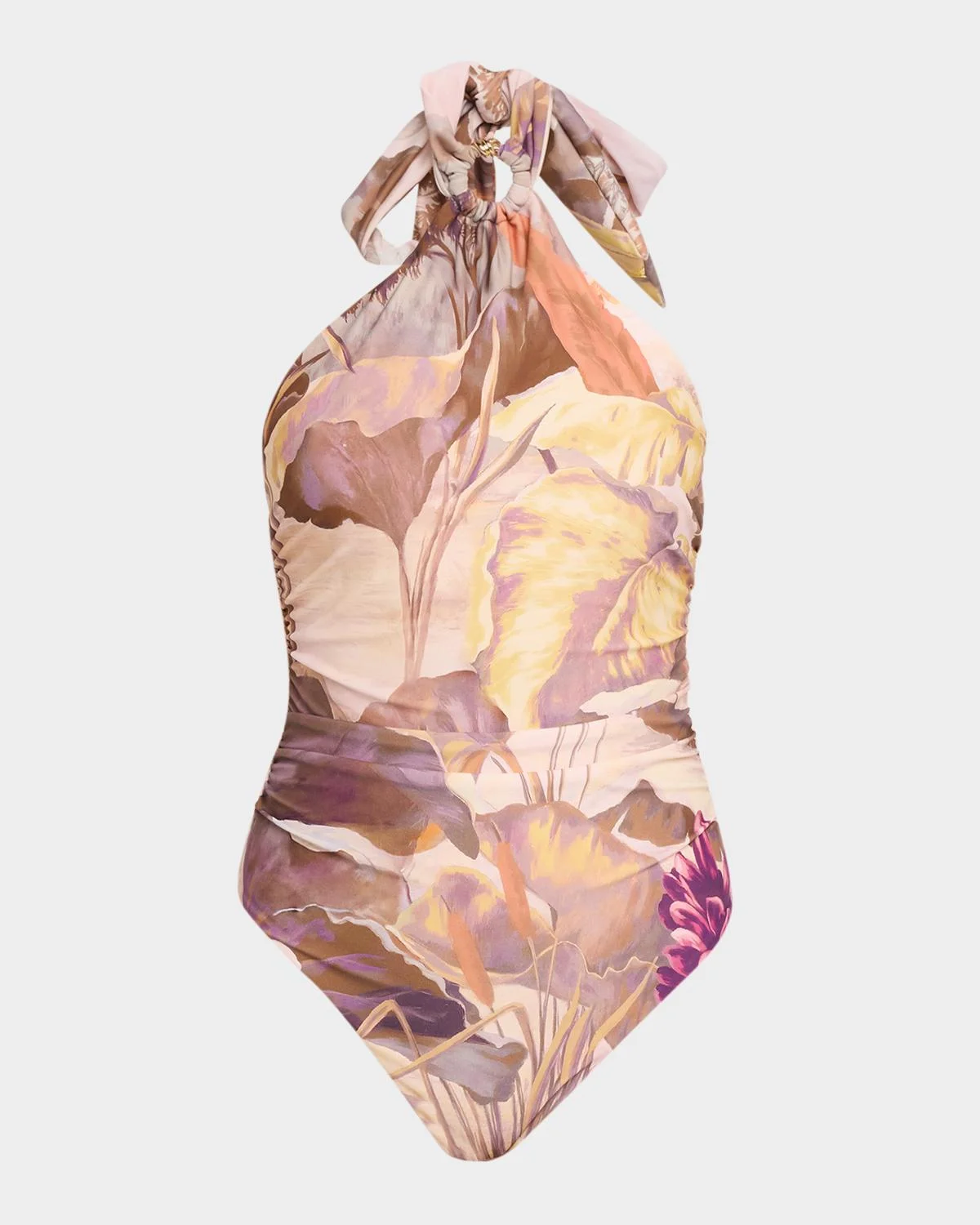 Alanna Tropical One-Piece Swimsuit - 1