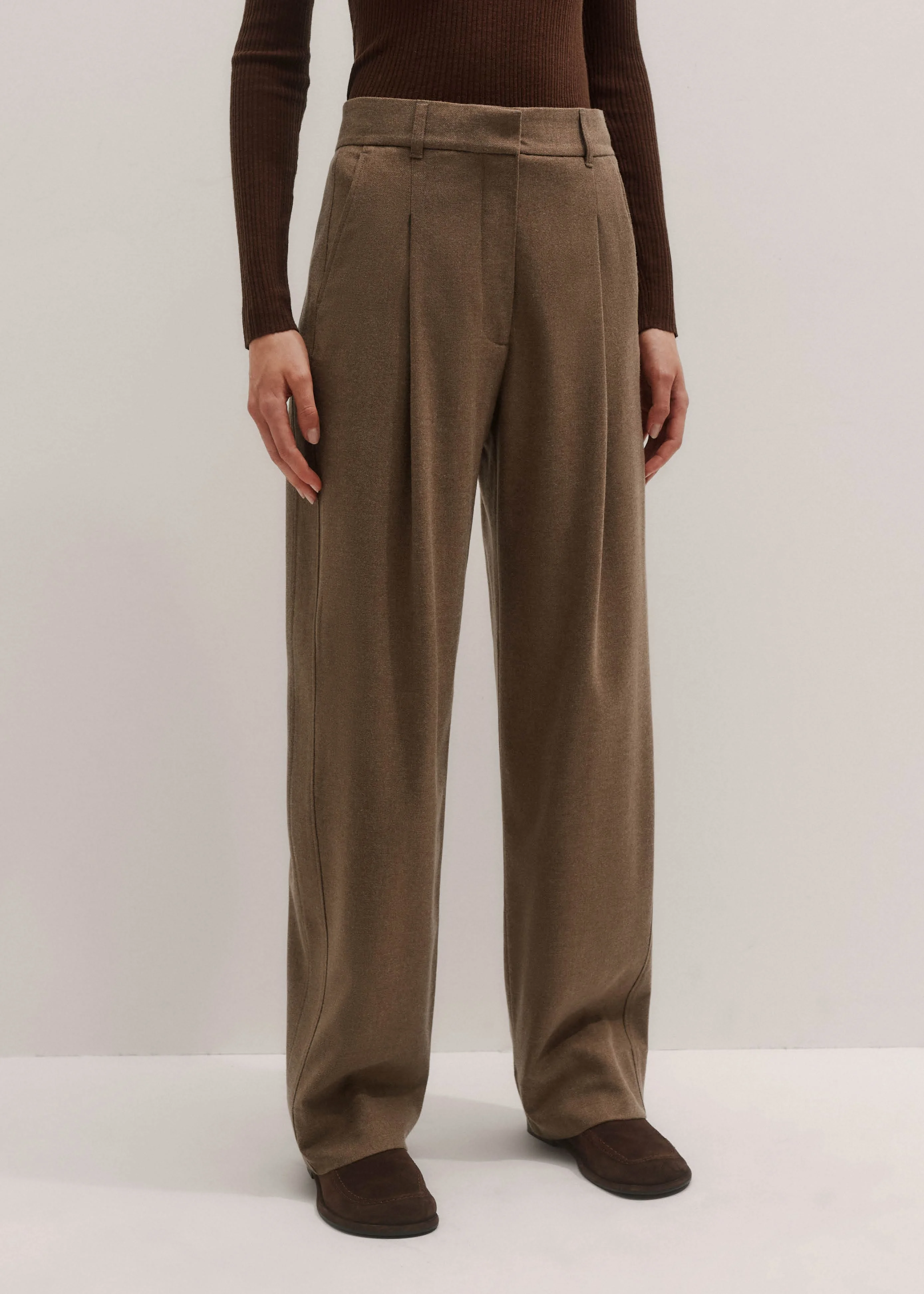 Pleat Front Pant - 1