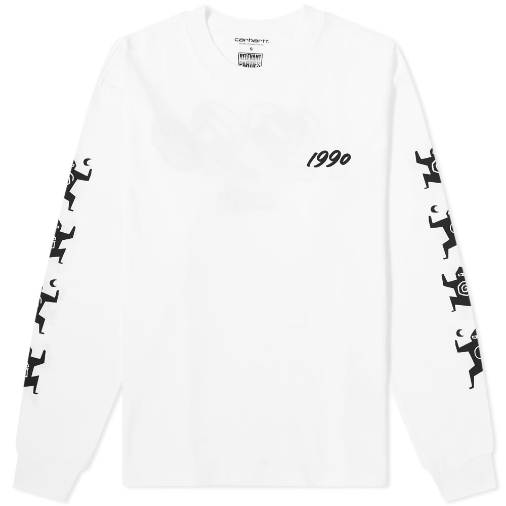 Carhartt WIP x Relevant Parties Long Sleeve Ninja Tune Tee - 1