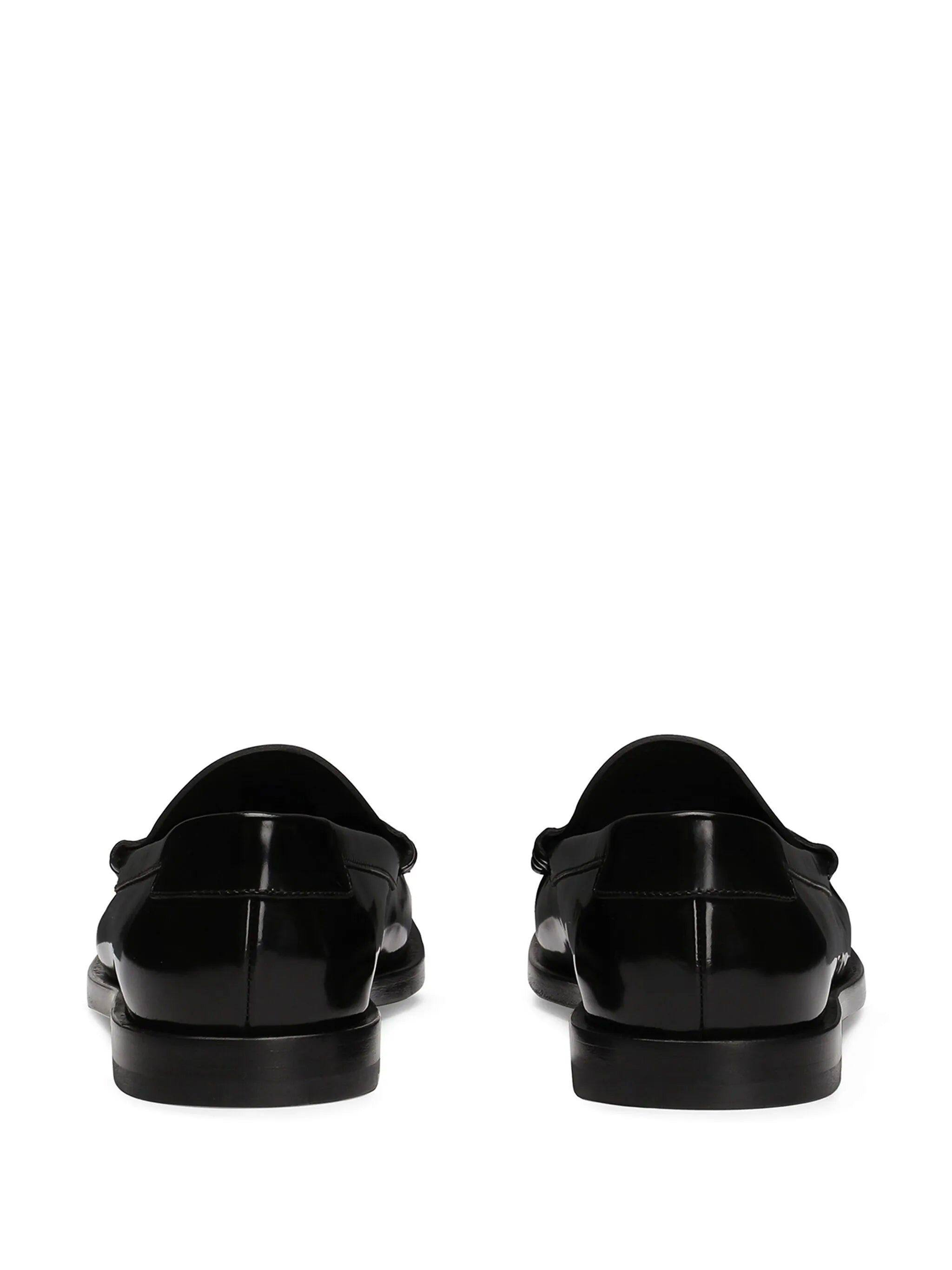 logo-plaque loafers - 3