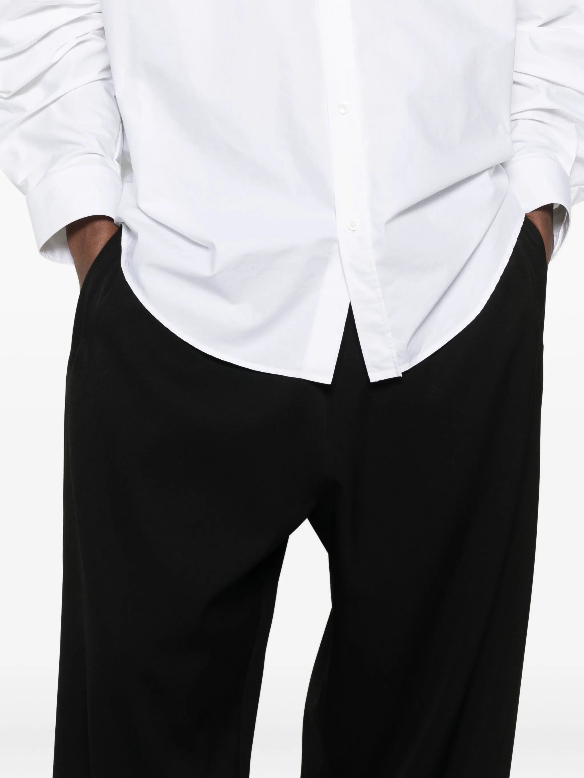 Balenciaga Elastic-waist Trousers - 4