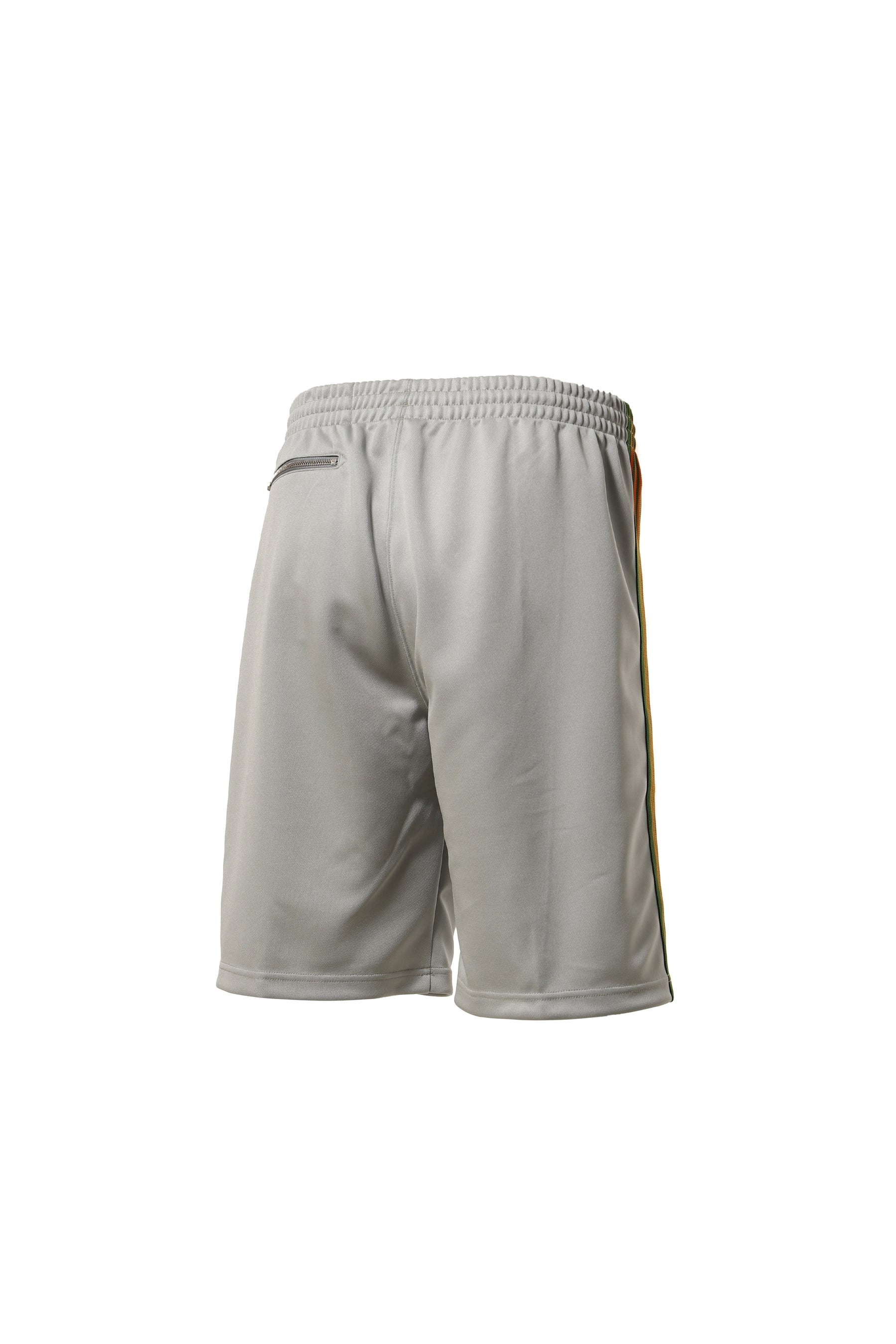 NEEDLES TRACK SHORT - POLY SMOOTH(EXCLUSIVE) / GRY | REVERSIBLE