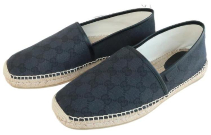 GUCCI Gucci GG Flat Espadrille 'Blue' 466903-KQWM0-1948 outlook