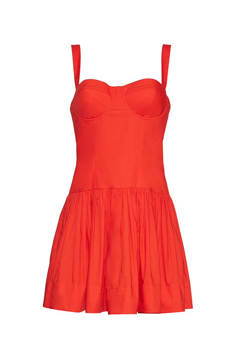 Santiago Mini Dress An Entrance-Making Mini Dress Featuring A Sculptural Bodice And Romantic Skirt 1