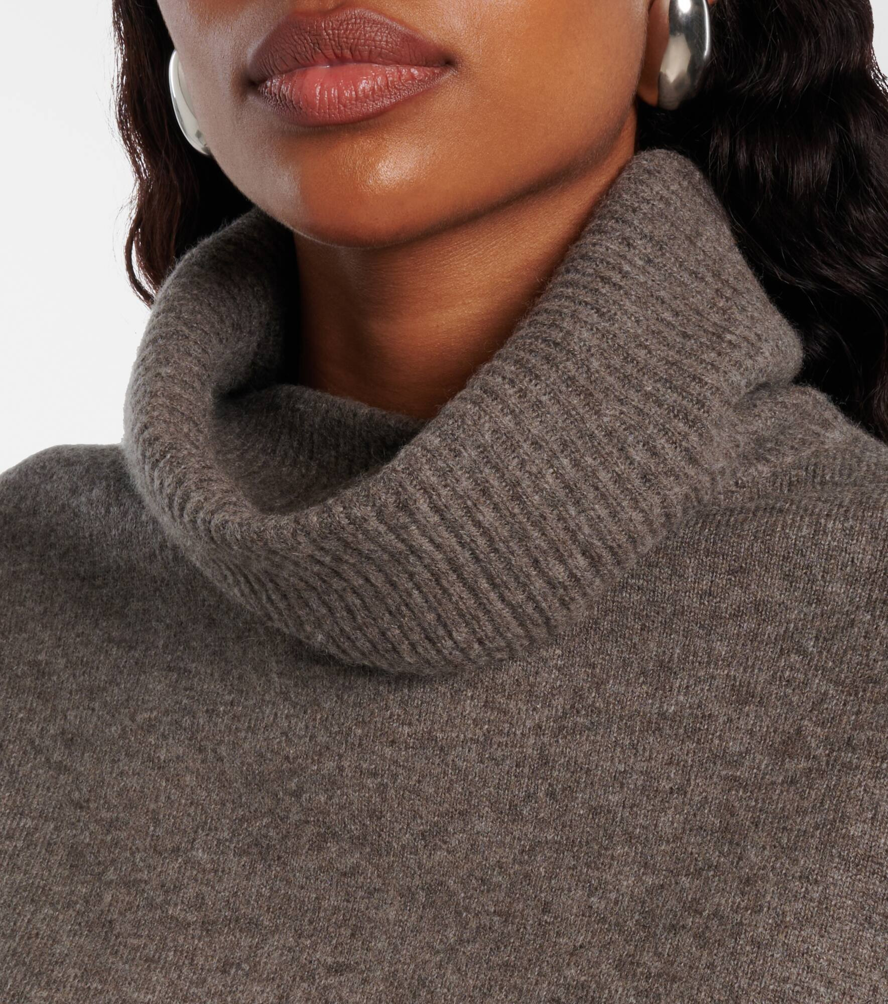 Wool and cashmere sweater dress - 4