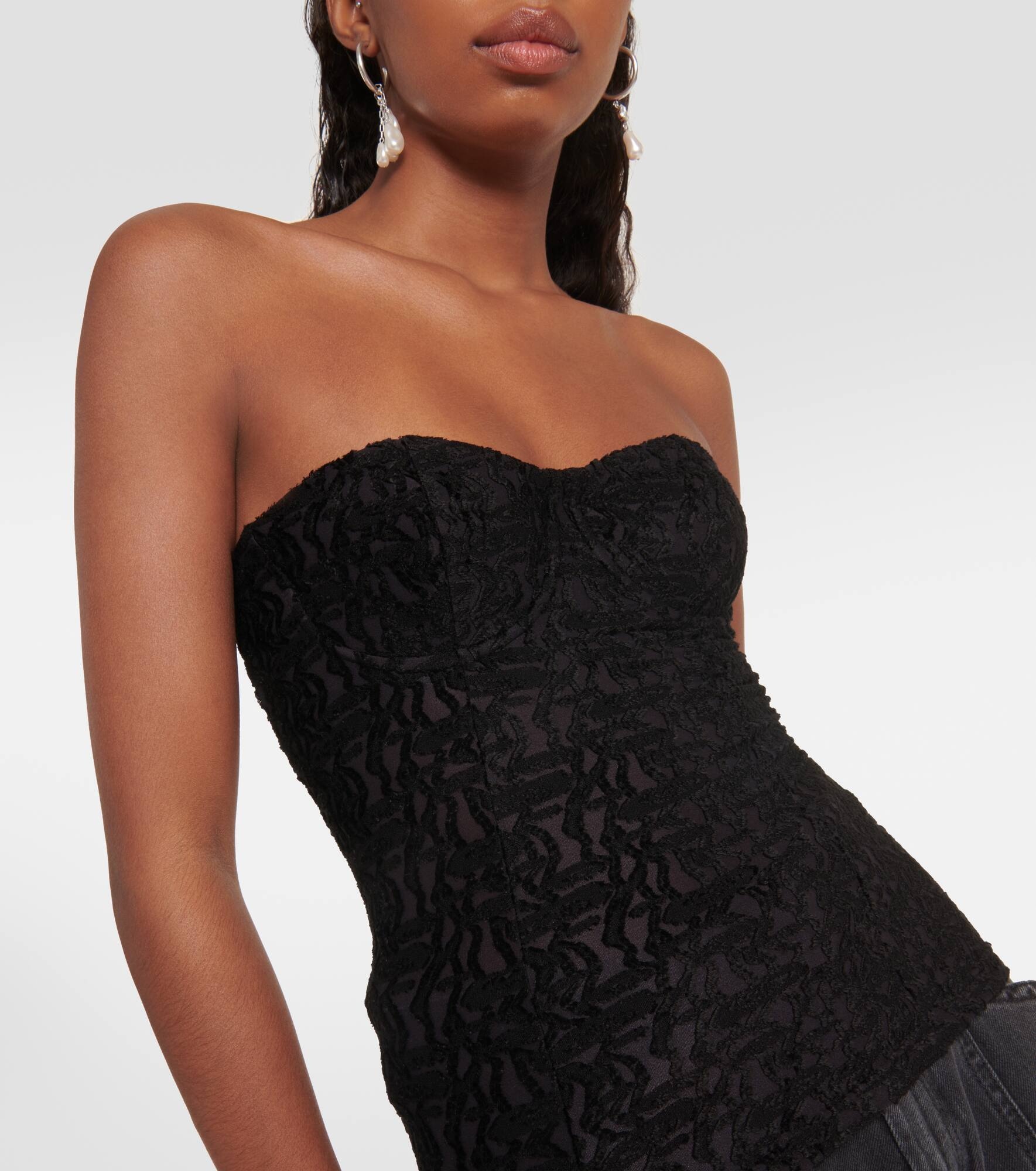 Dolina strapless top - 4