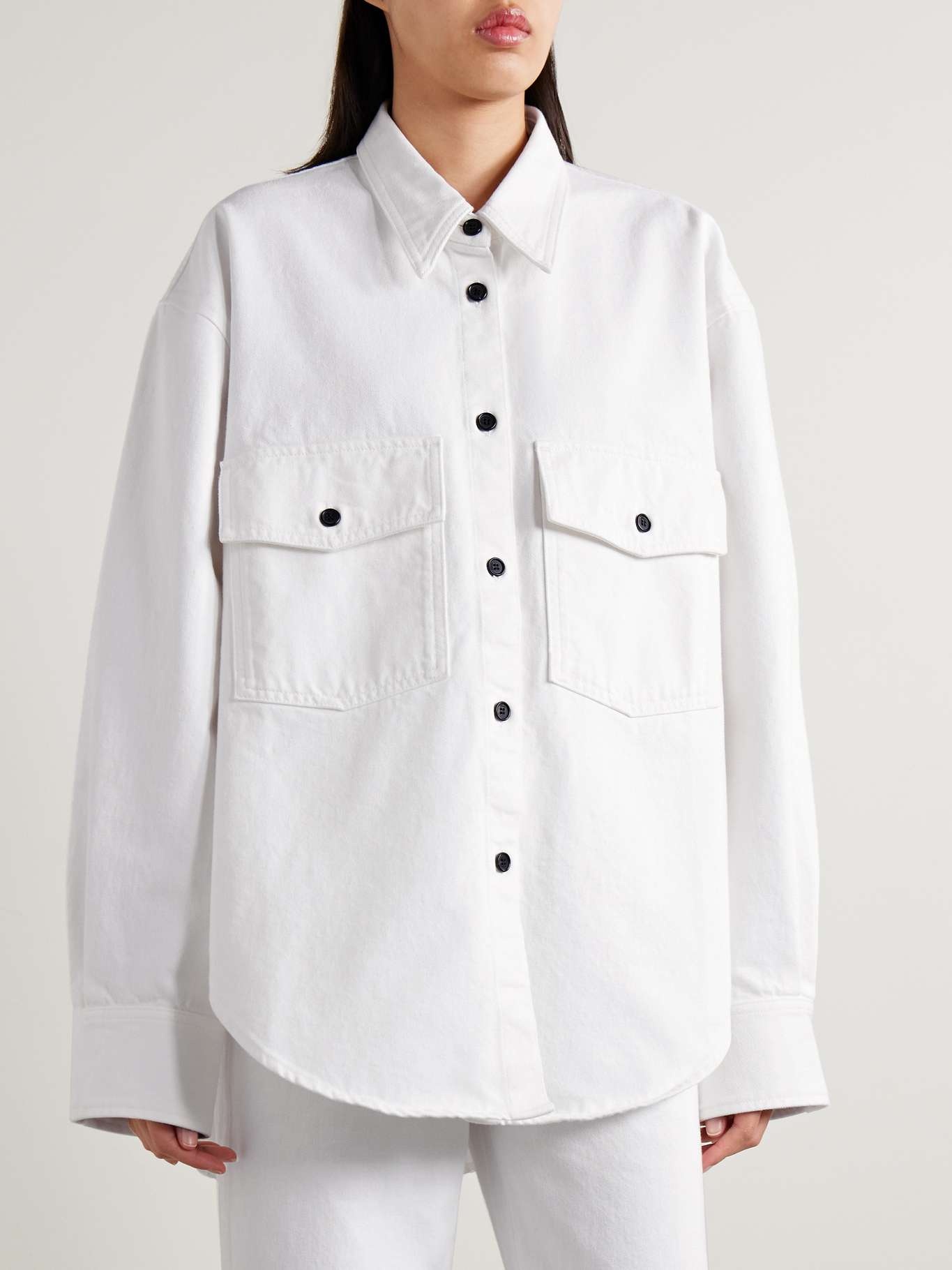 Mahmet oversized denim shirt - 3