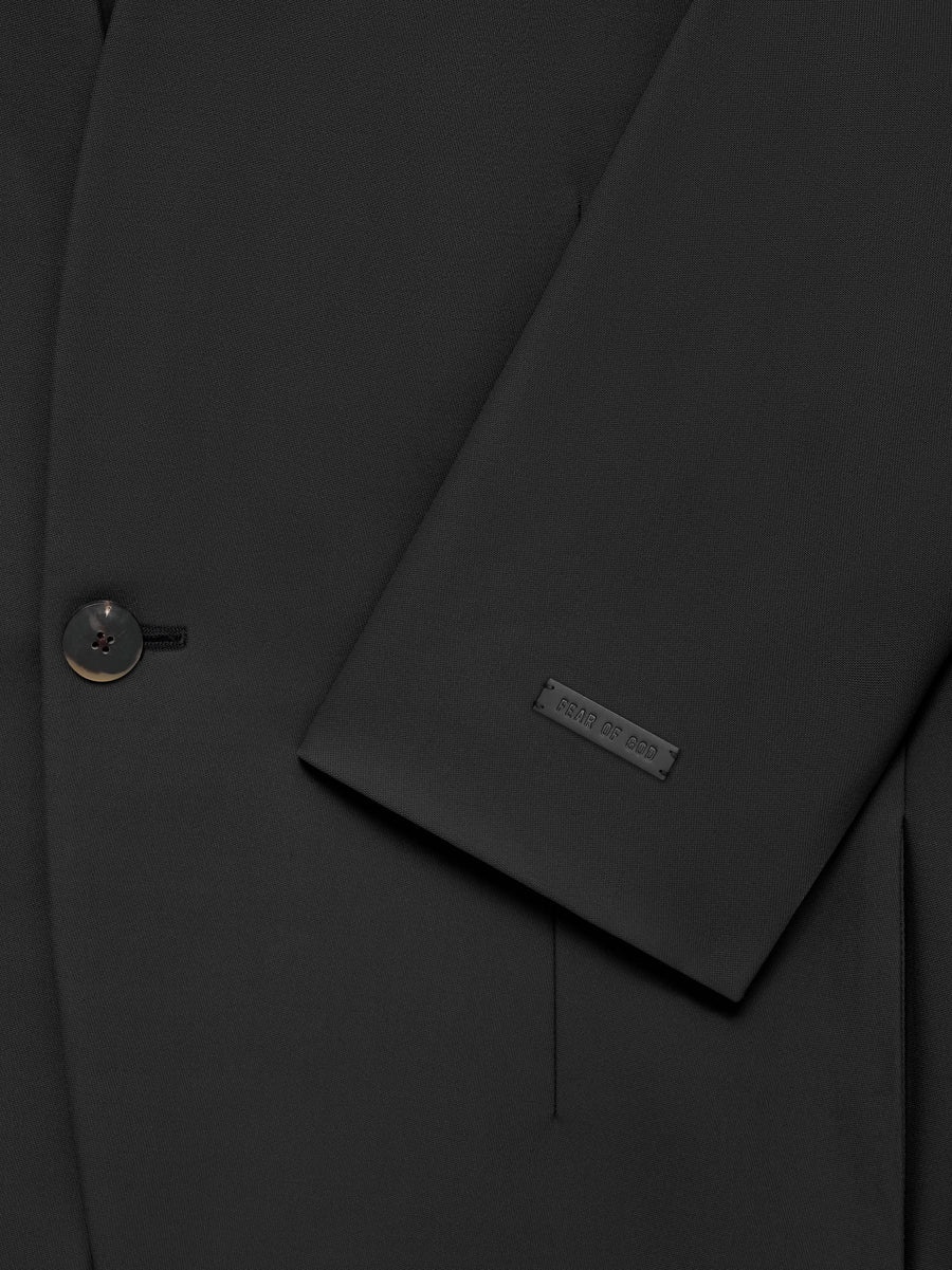 Wool Lapelless Jacket - 6