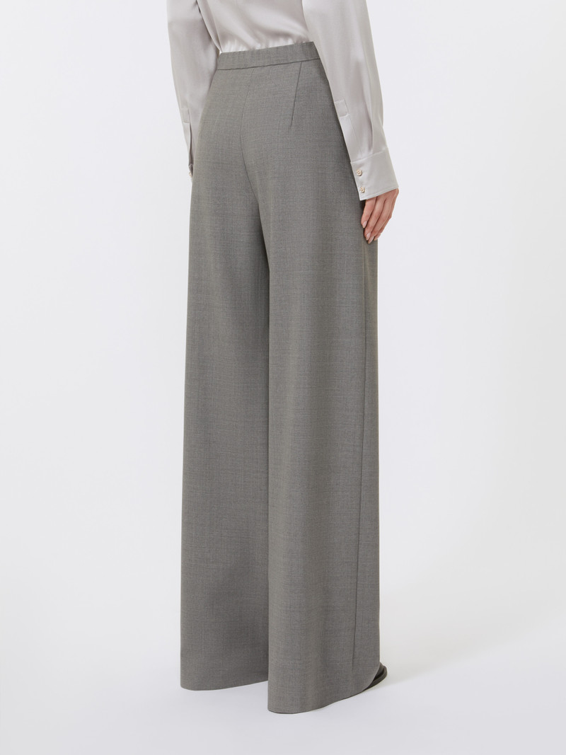 DENARO Drawstring trousers in wool twill 4