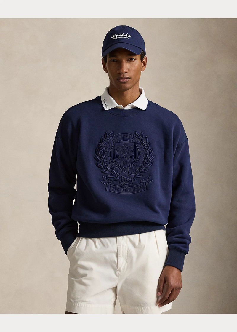 Wimbledon Vintage Fit Crest Sweatshirt 3