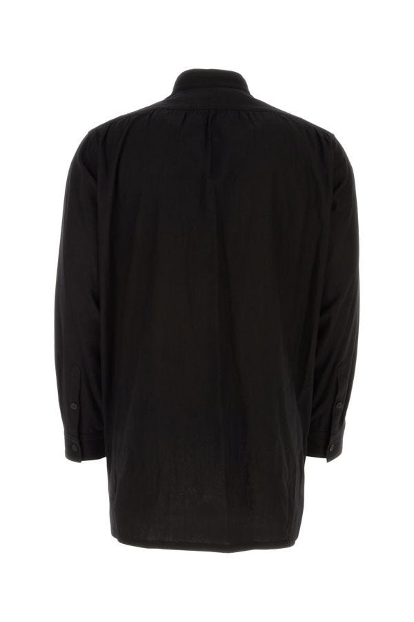 Black cotton shirt - 2