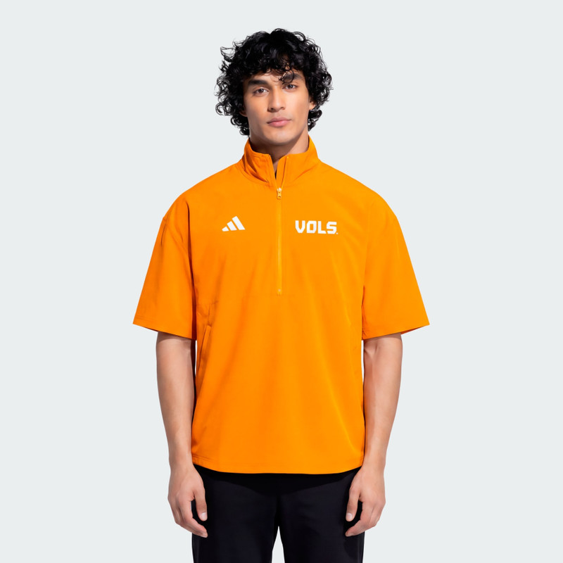 Tennessee Volunteers Short Sleeve Quarter-Zip Woven Jacket 1