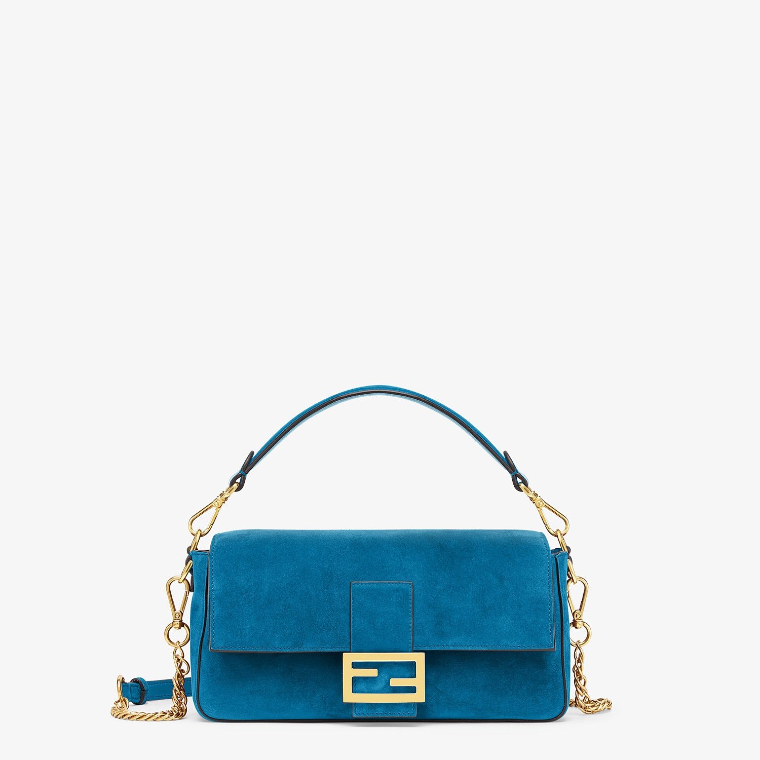 Blue suede bag - 1