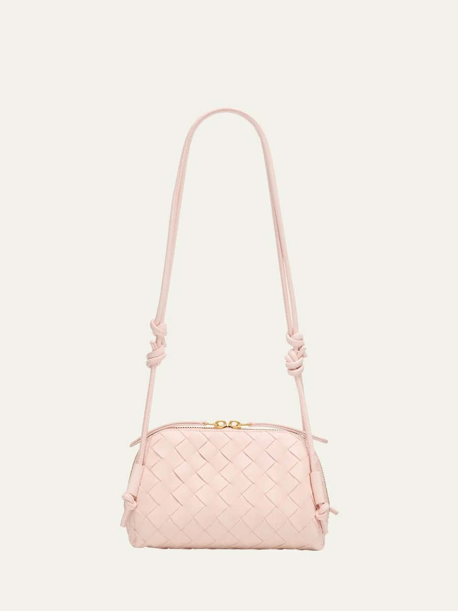 Zip Leather Pouch Shoulder Bag - 1