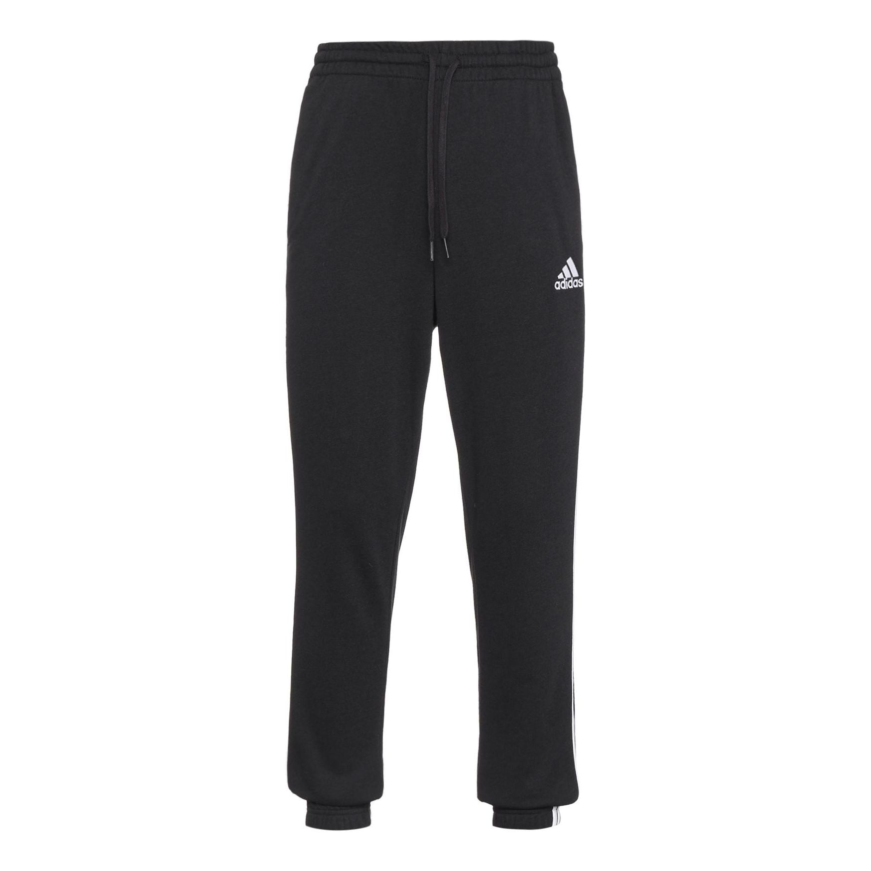 adidas M 3s Ft Te Pt Casual Sports Classic Stripe Bundle Feet Long Pants Black GK8829 - 1