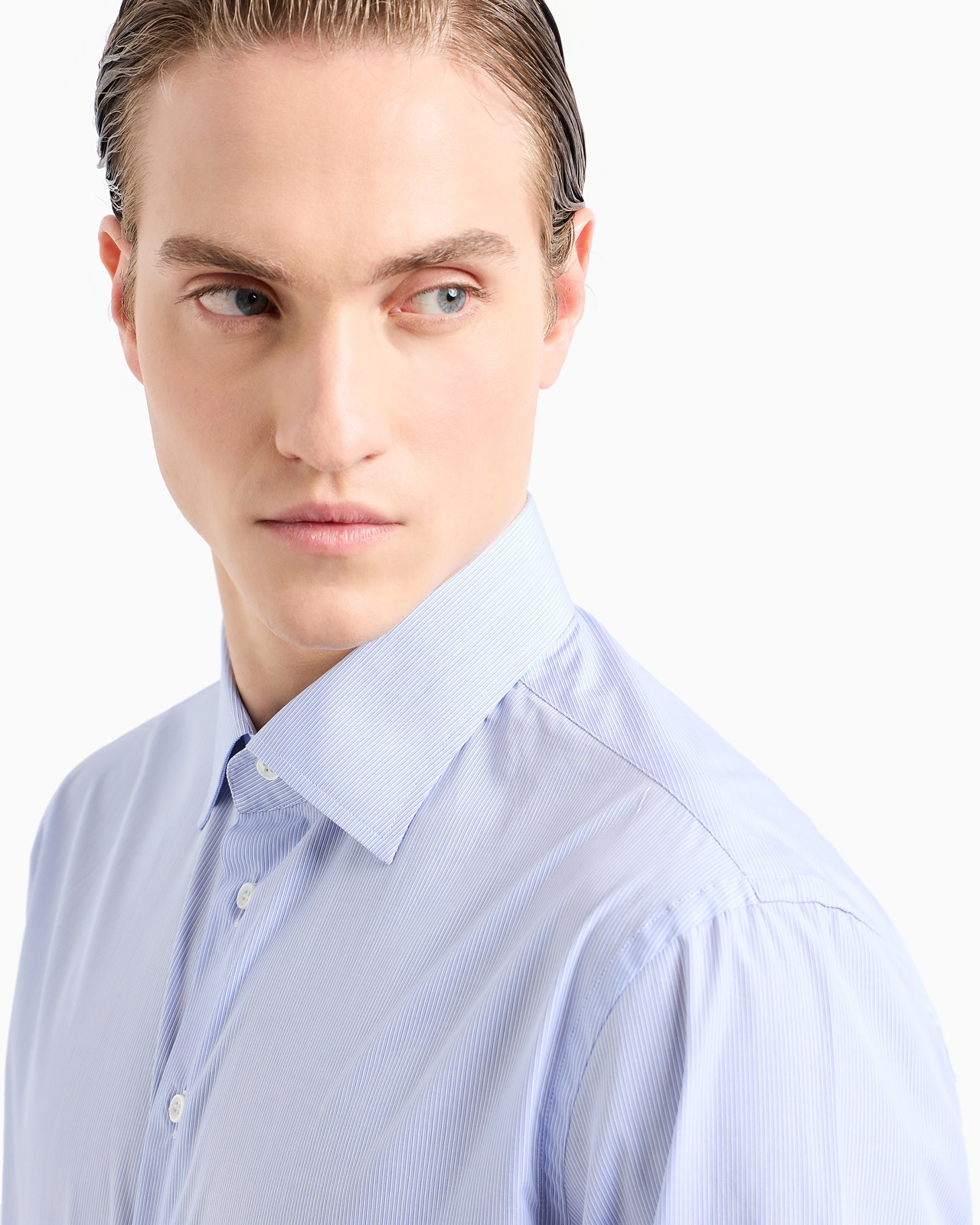 Regular-fit shirt made from micro-woven cotton - 5