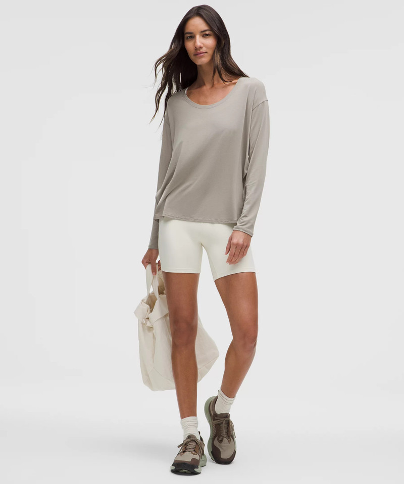 lululemon SilkAppeal Side-Slit Long-Sleeve Shirt outlook