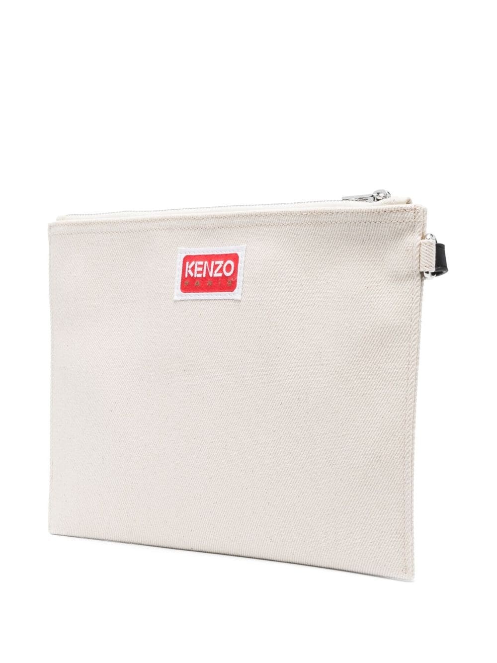 Kenzo Target canvas clutch bag - 3
