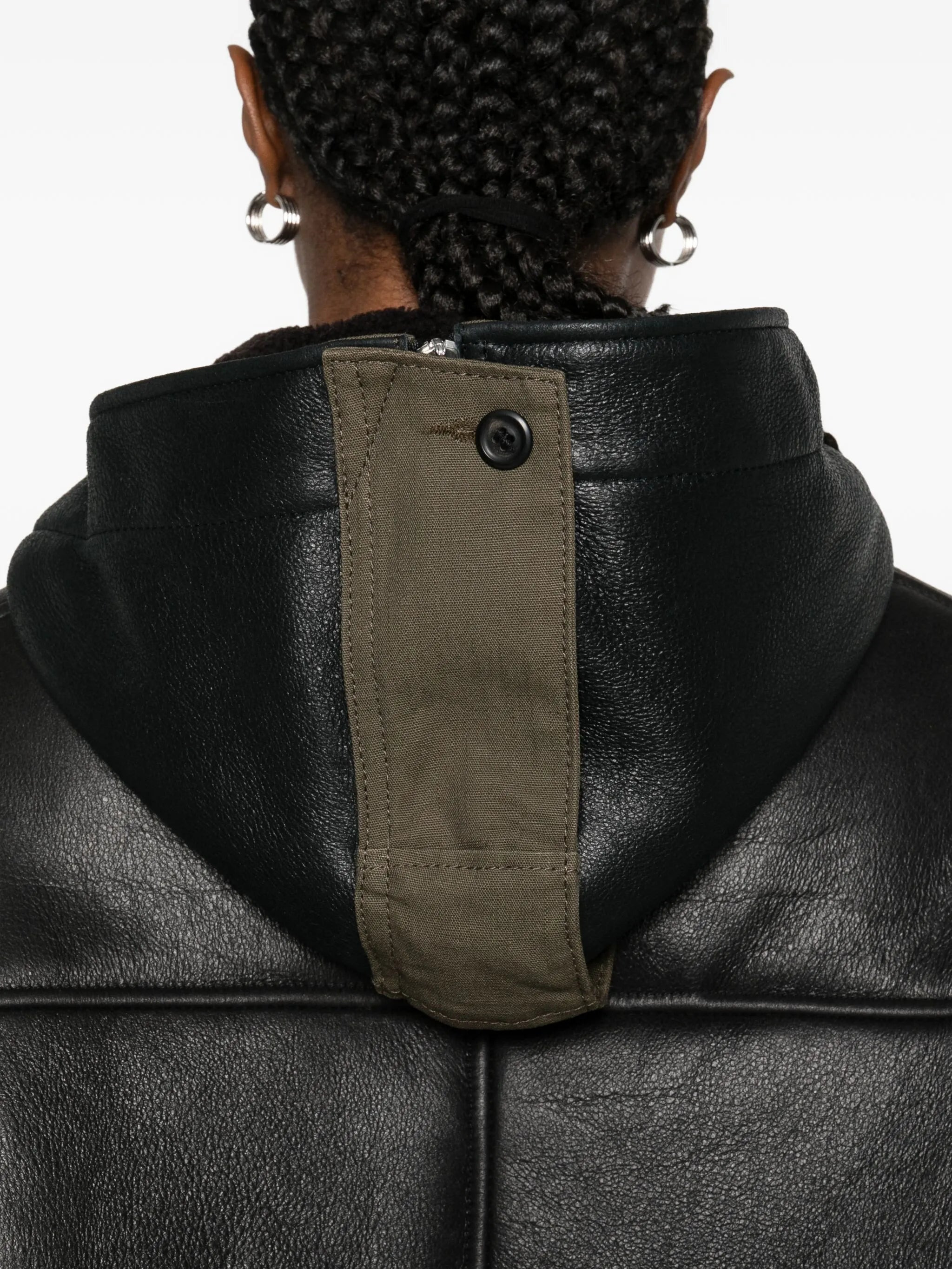 Our Legacy Hooded Shearling Jacket - 4