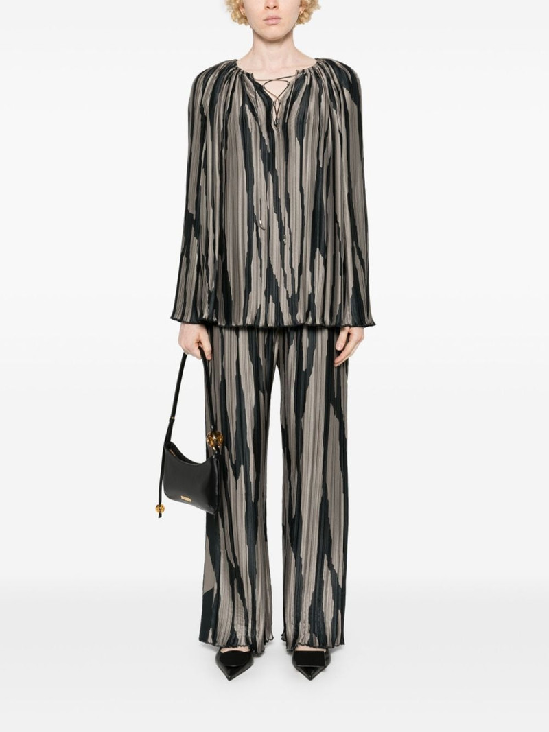 Lanvin abstract-print trousers outlook