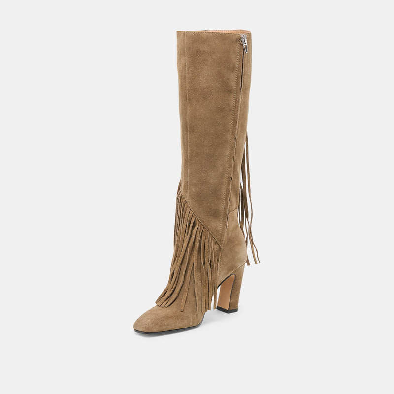 GIANO BOOTS OLIVE SUEDE 6