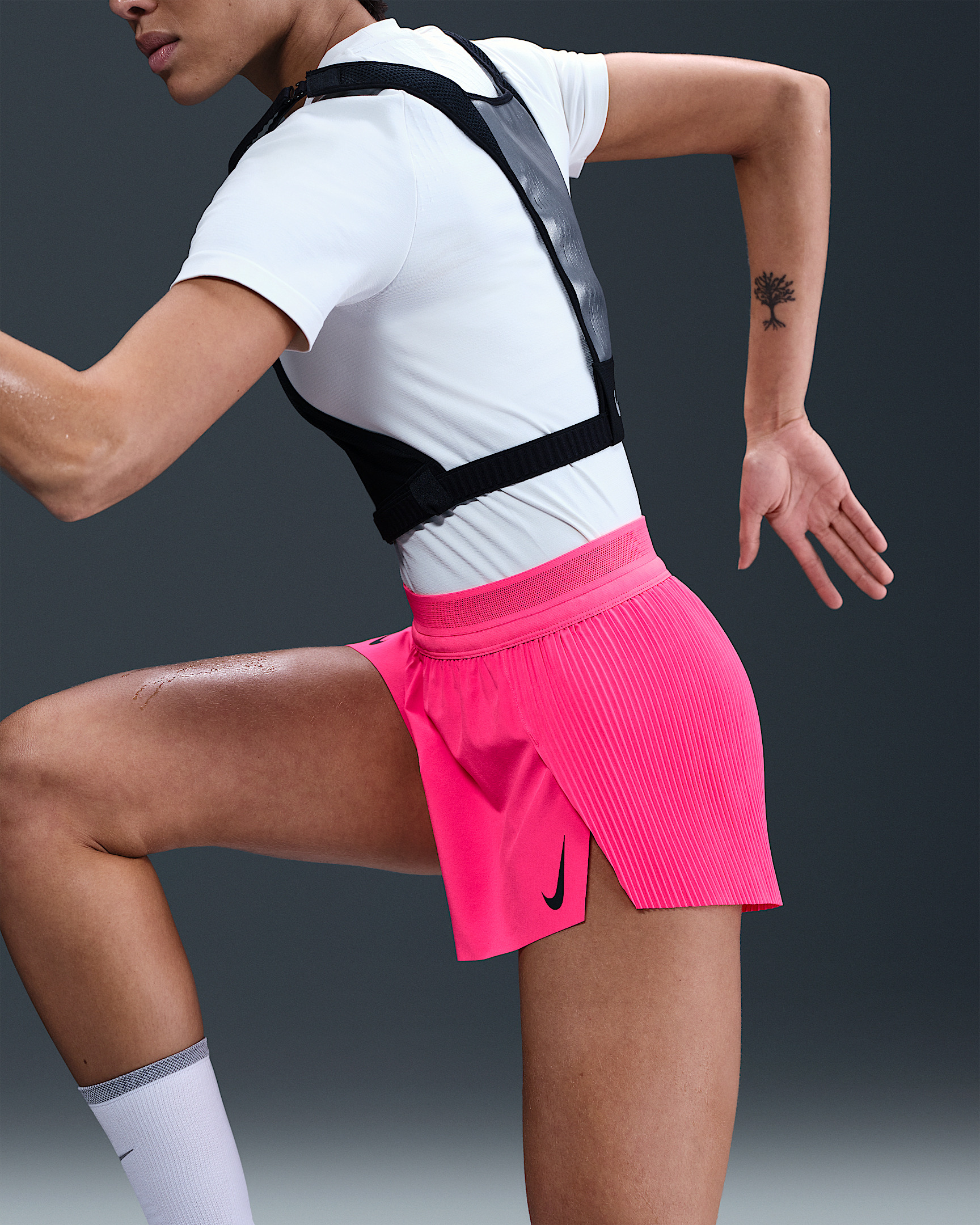Nike AeroSwift Women's Dri-FIT ADV Mid-Rise Brief-Lined 3" Running Shorts - 5