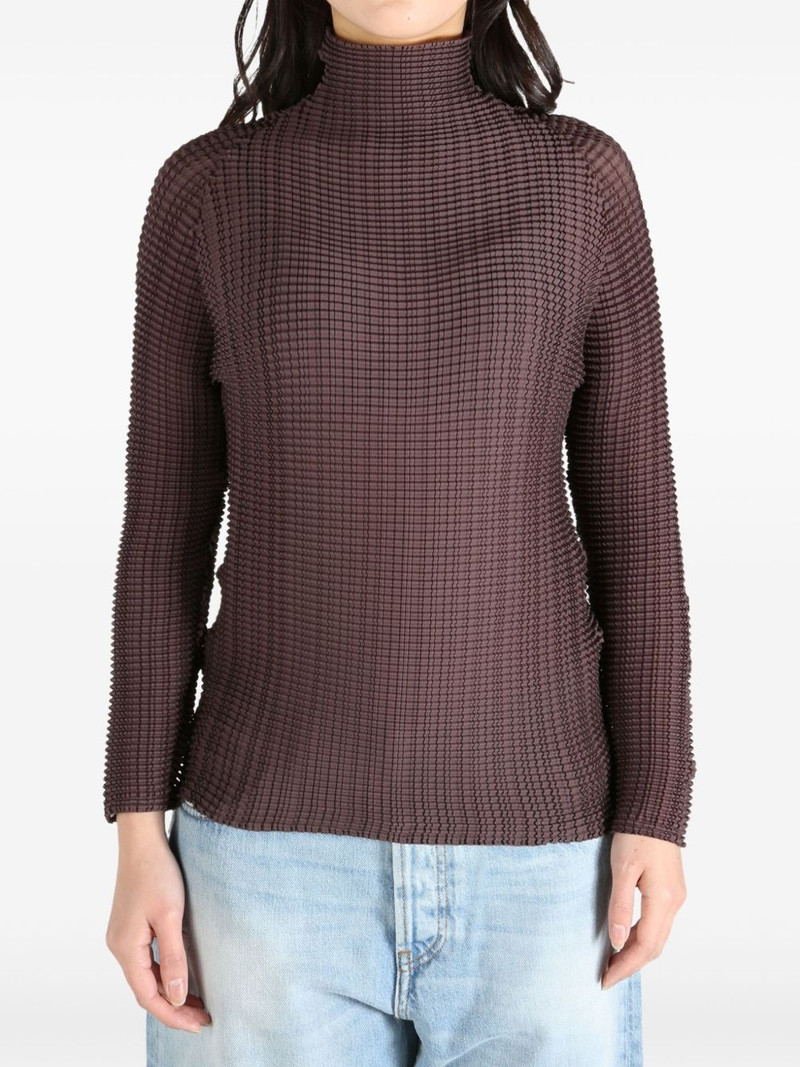 ISSEY MIYAKE Wooly Pleats top outlook