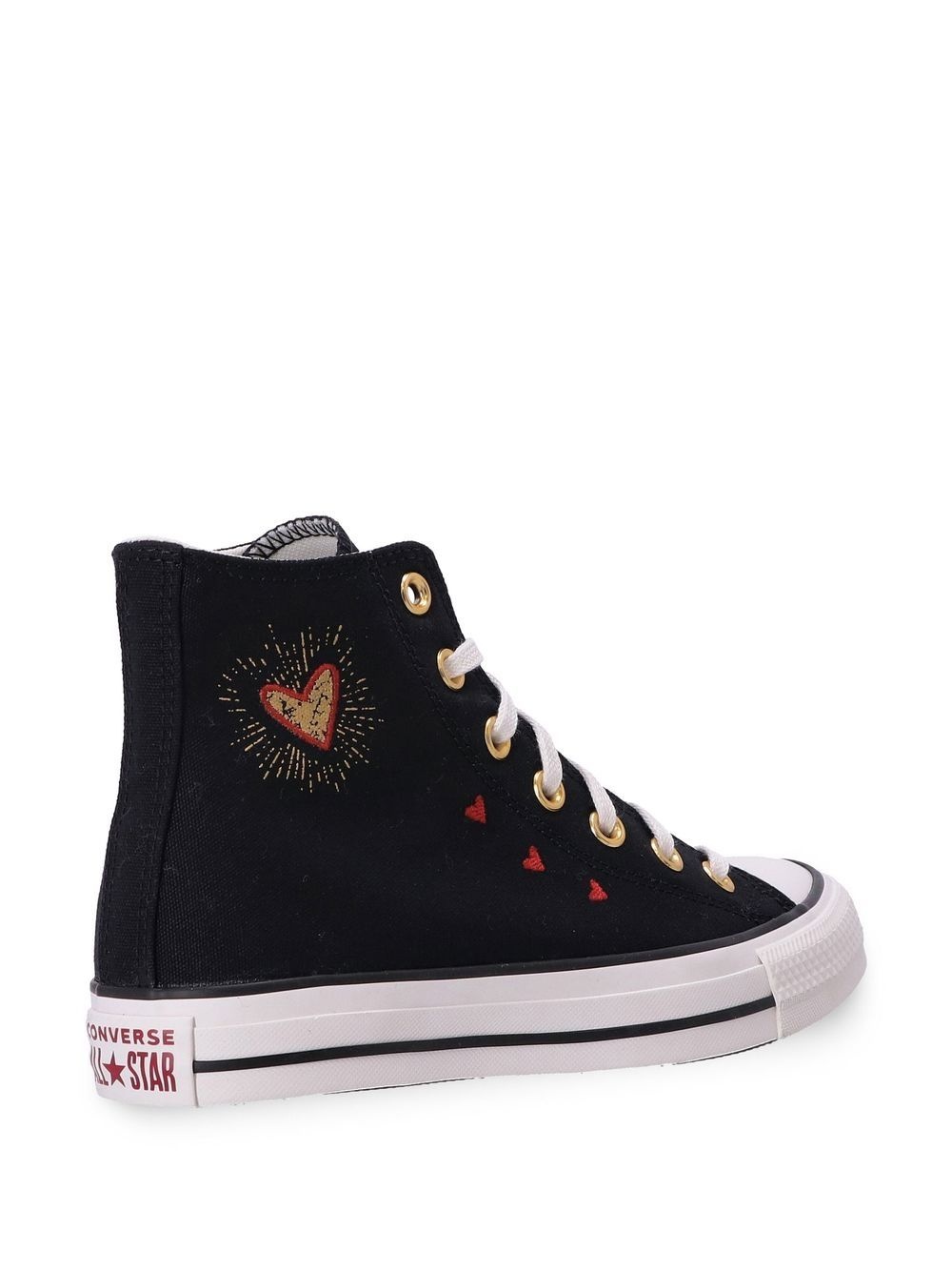 Chuck Taylor All Star Hearts high-top sneakers - 3