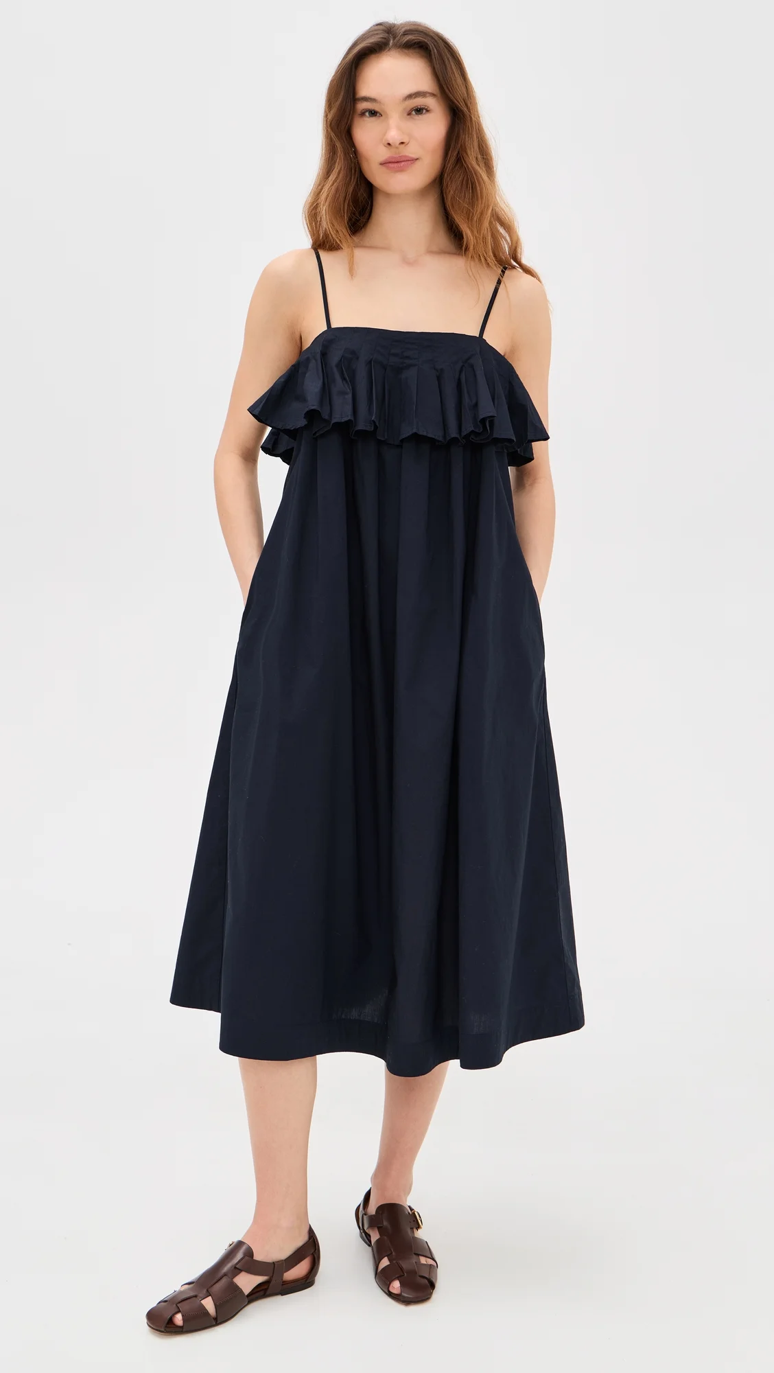 Lois Twill Tank Dress - 1