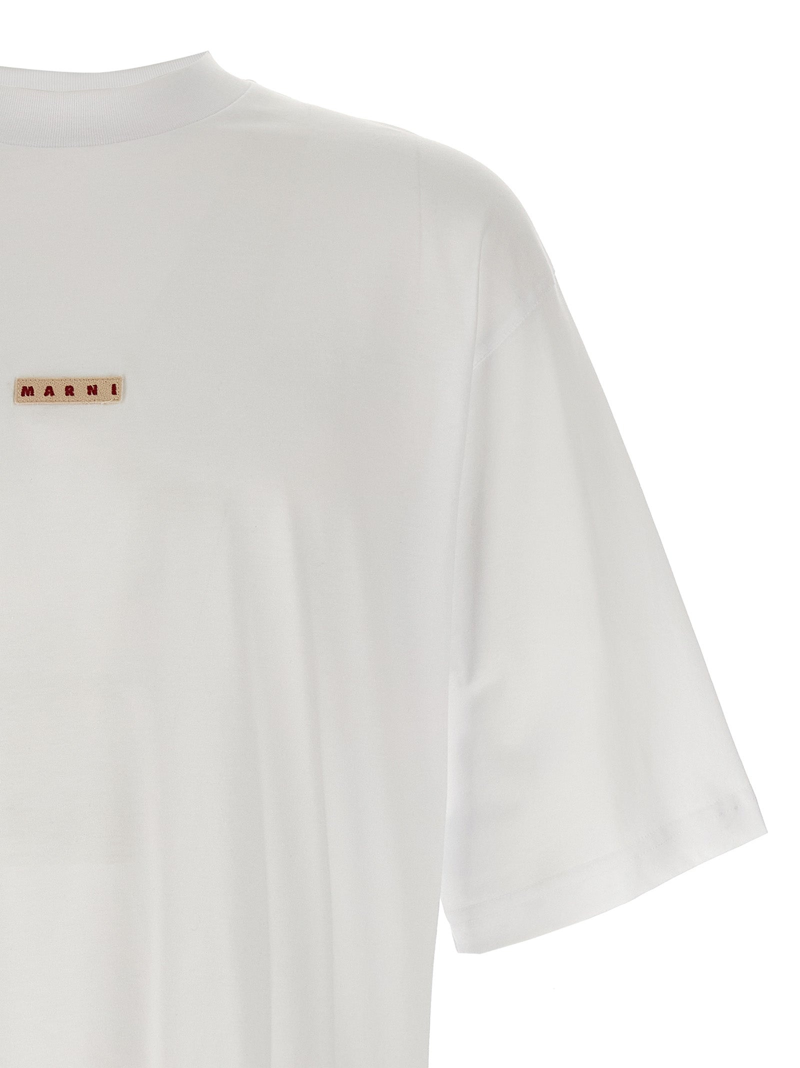 Logo Patch T-Shirt White - 3