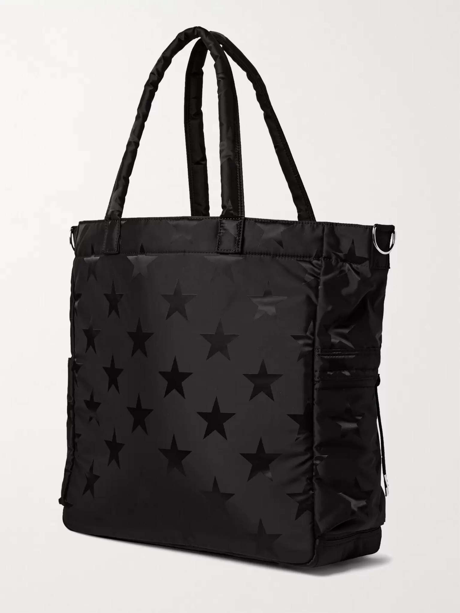 2Way Padded Printed Nylon Tote Bag - 4