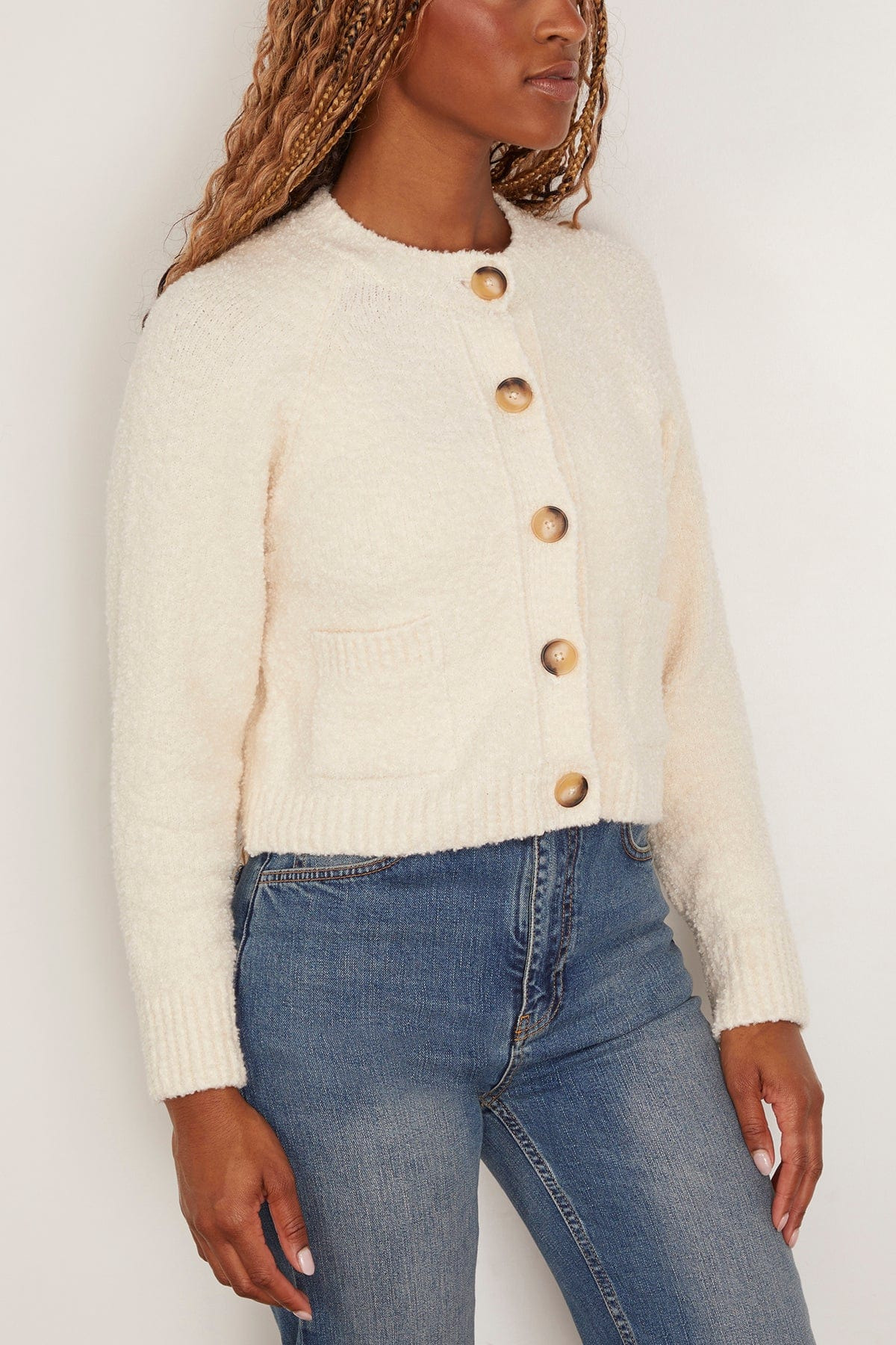 Fantine Sweater in Ecru - 3