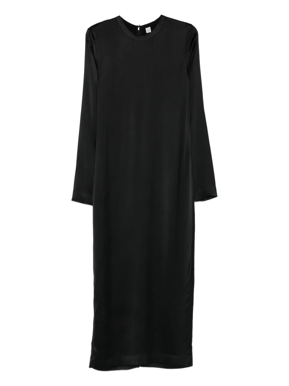 satin maxi dress - 1