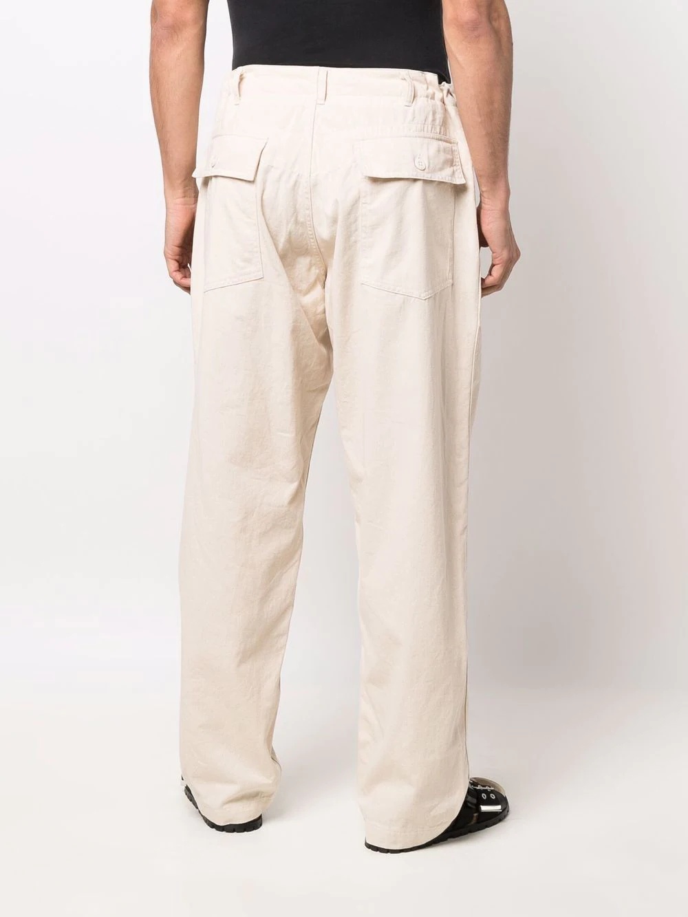 straight-leg trousers - 4