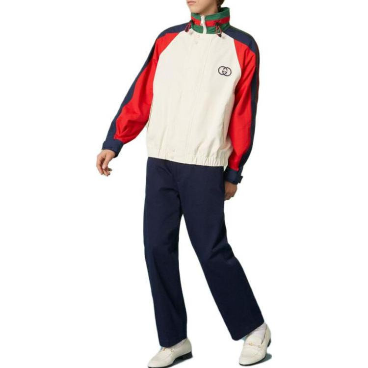 Gucci Cotton Nylon Jacket With Patch 'Multicolor' 747369-ZANYS-9791 - 2