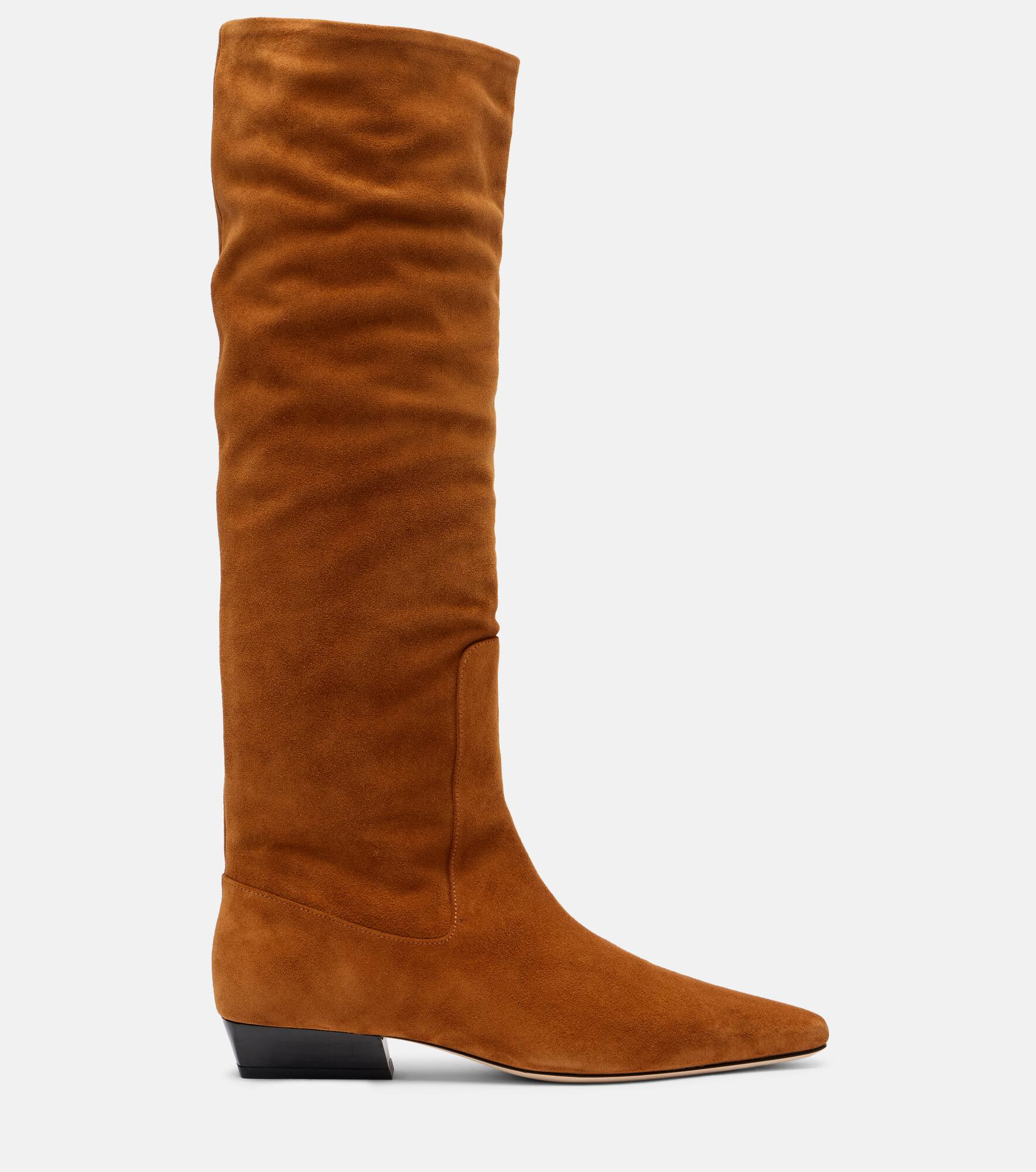 Wally suede knee-high boots - 4