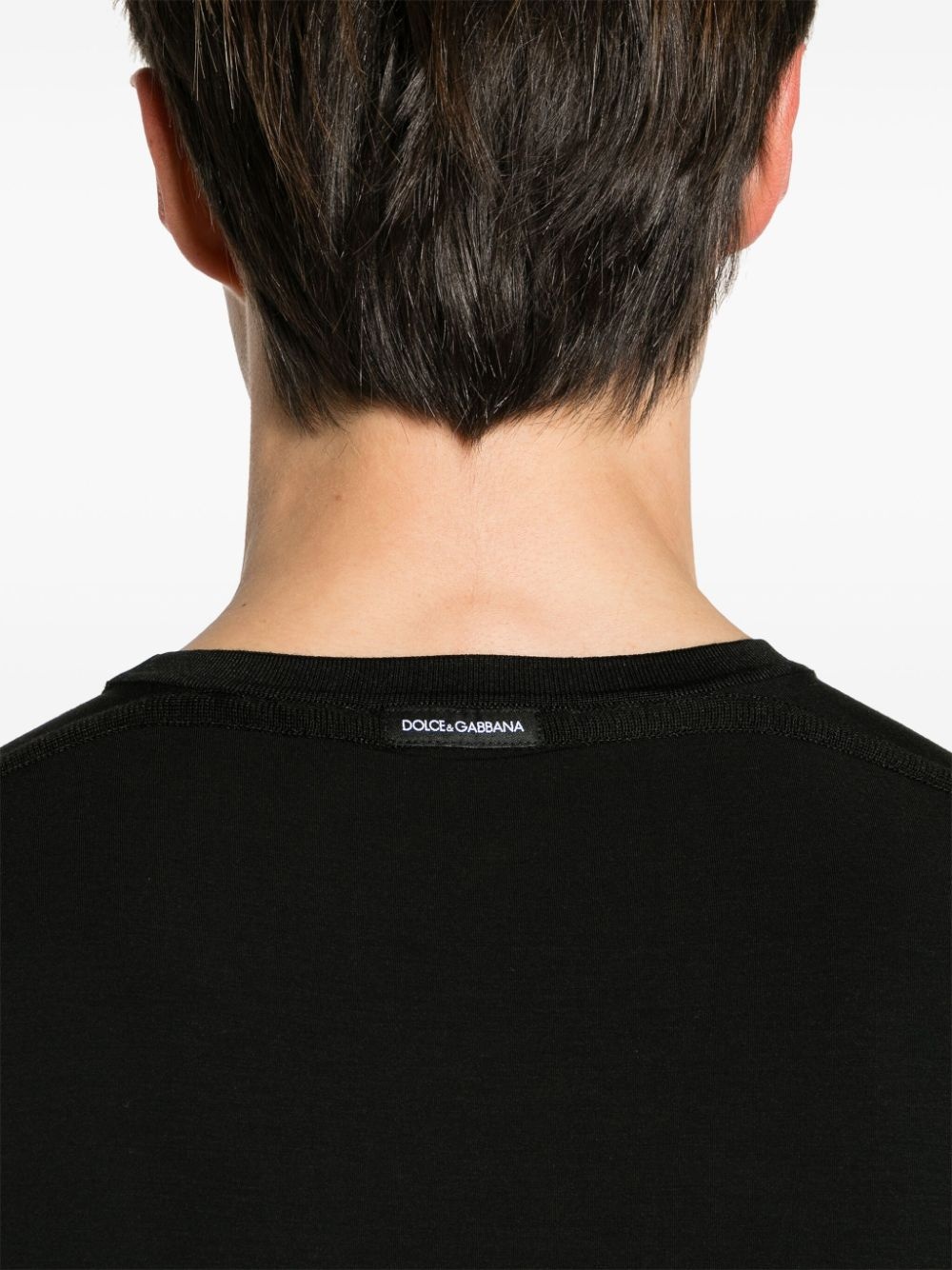 crew-neck short-sleeve T-shirt - 5
