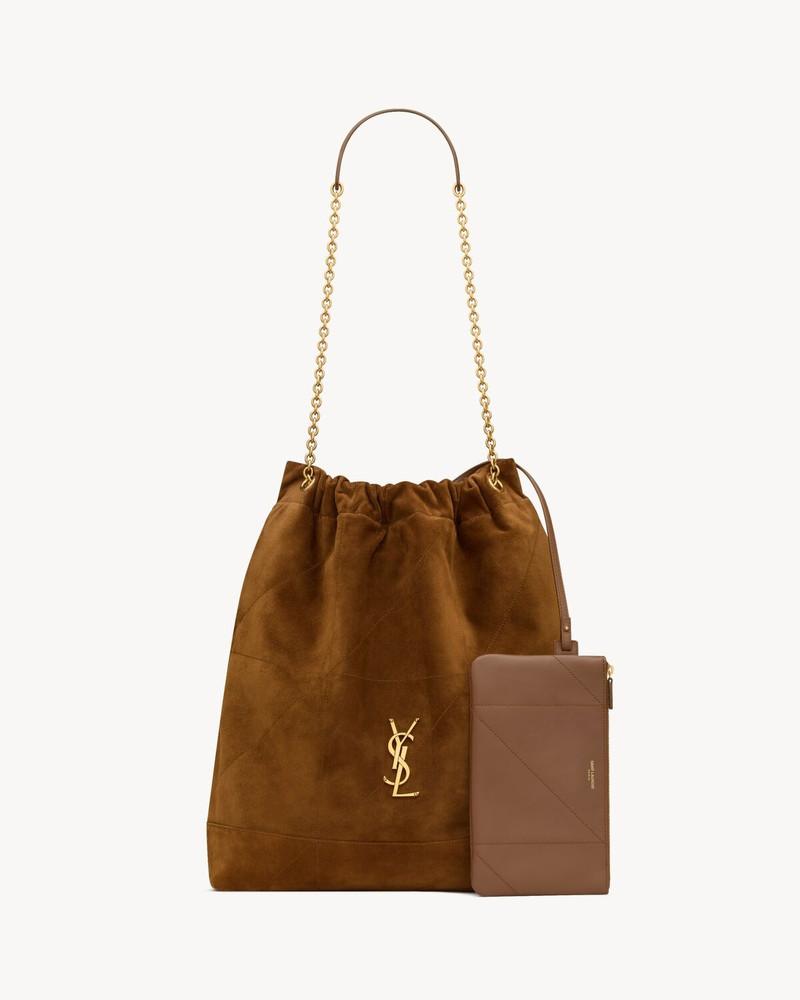 SAINT LAURENT JAMIE LARGE POCHON IN SUEDE outlook