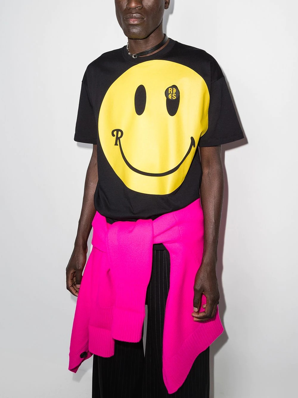 x Smiley cotton T-shirt - 2