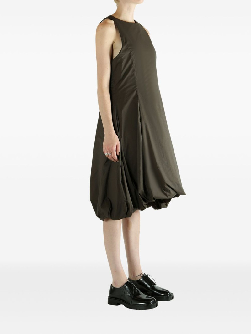 gathered midi dress 3