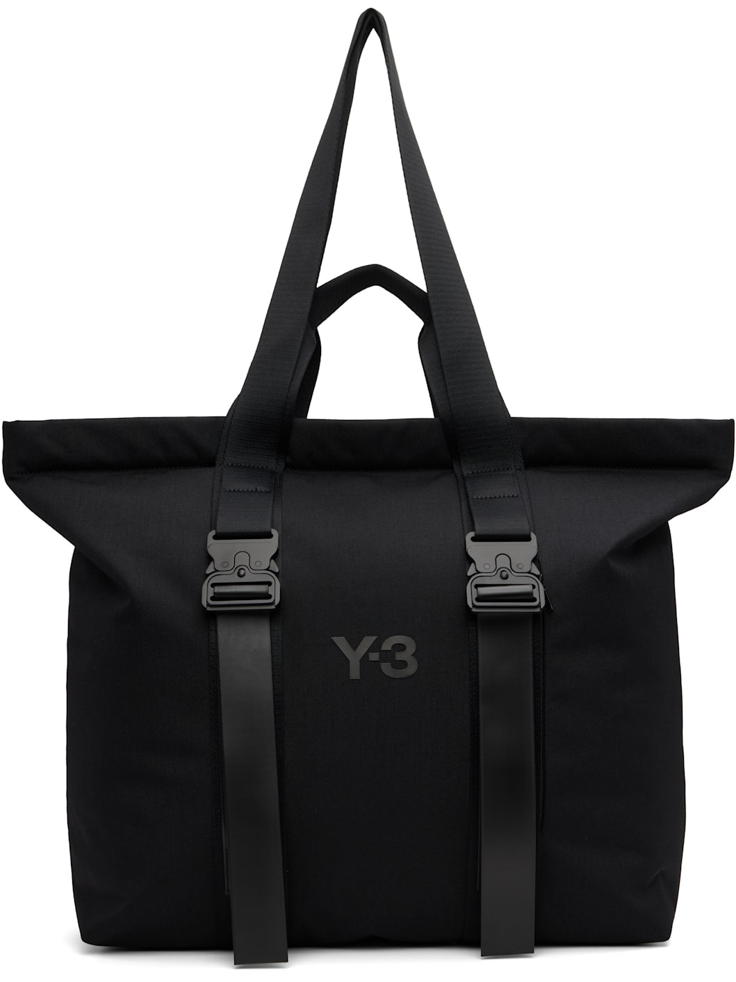 Black 'Y-3' Shopper Tote - 1