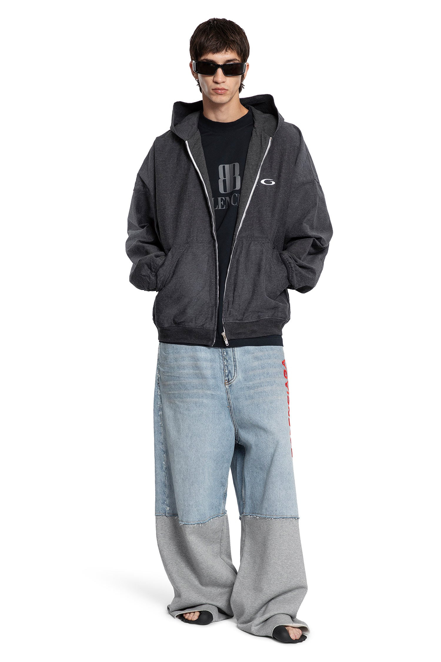 Patched-Molleton-Baggy-Pants - 5