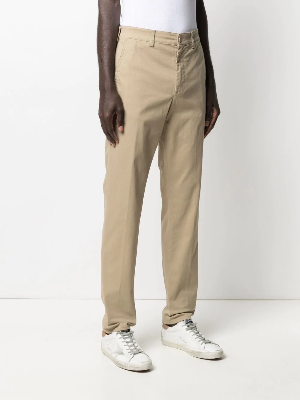 straight-leg chinos - 3