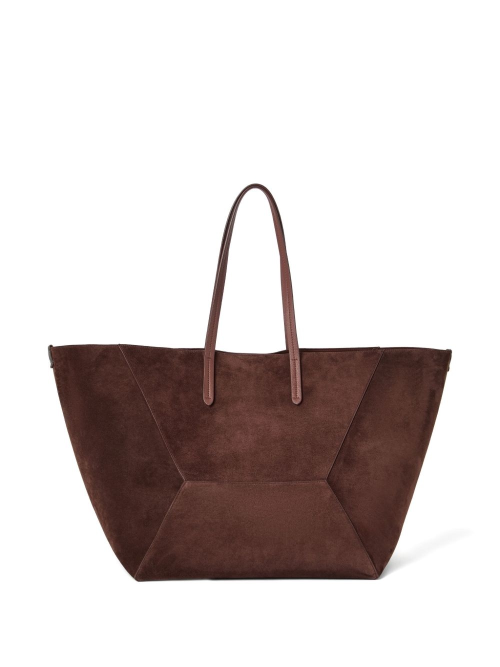 Duo suede tote bag - 3