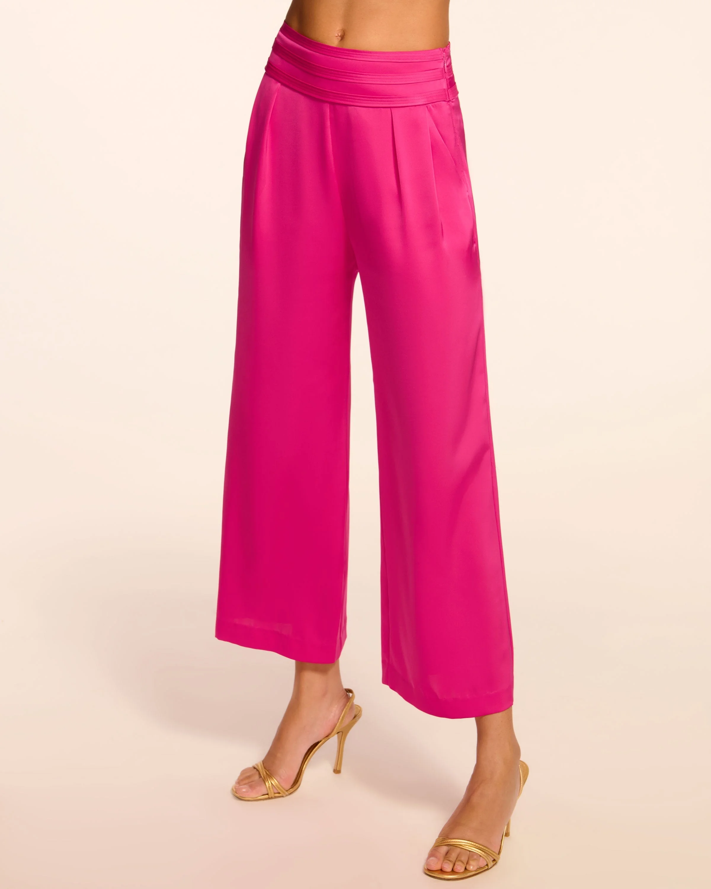 Joss Cropped Wide Leg Pant - 1