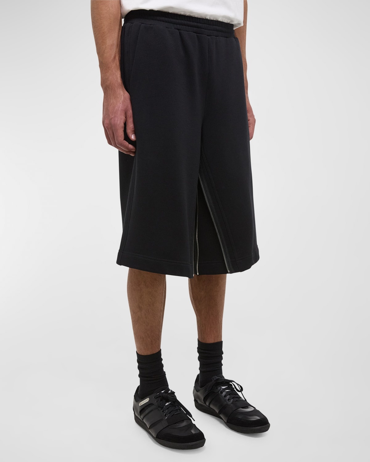 Men's Wide-Leg Gusset Shorts - 6