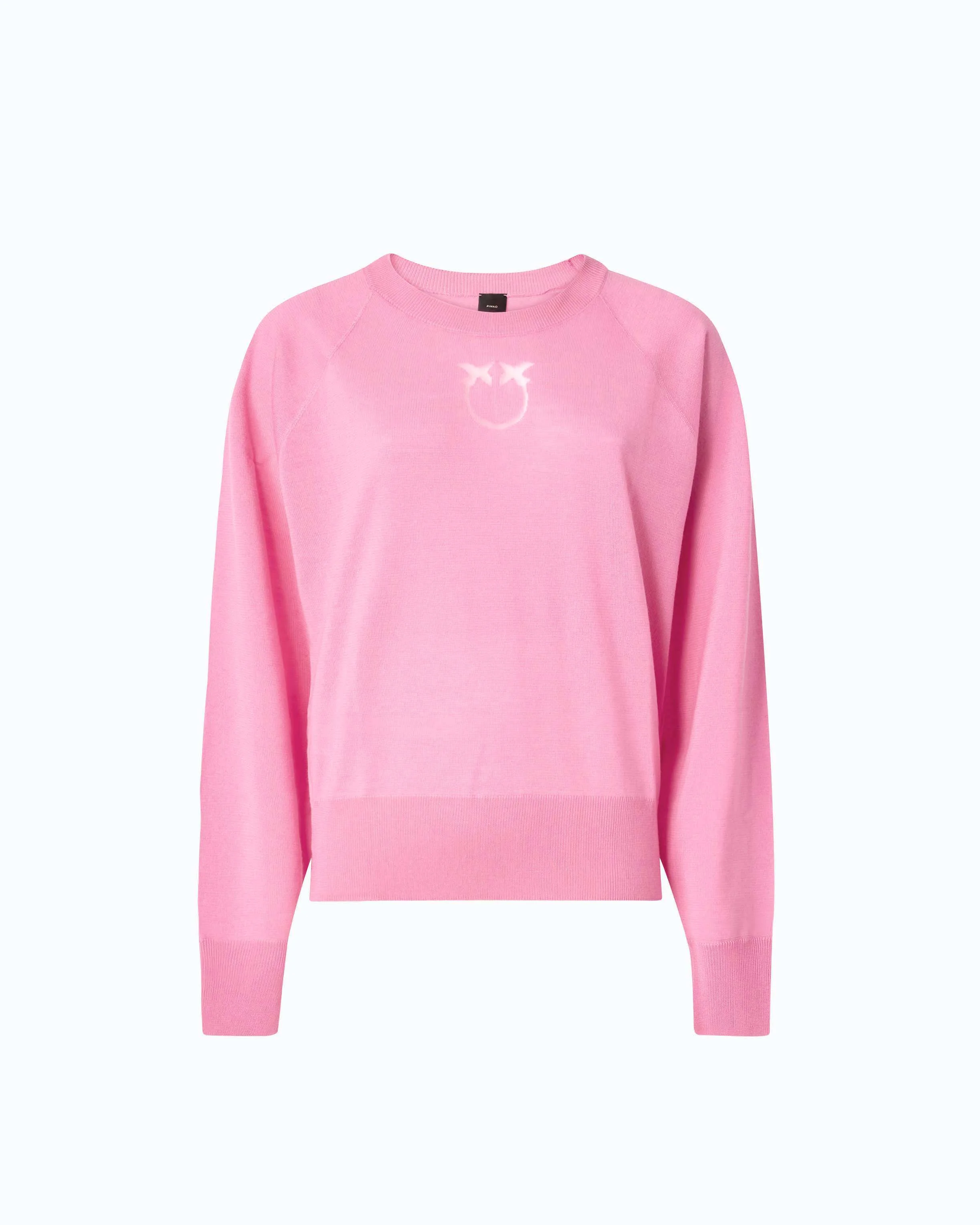SWEATER WITH LOVE BIRDS LOGO - 1