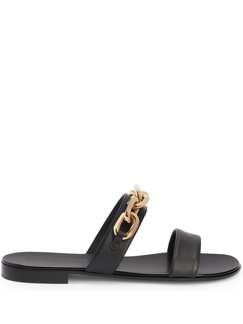 Aubert chain sandals 1